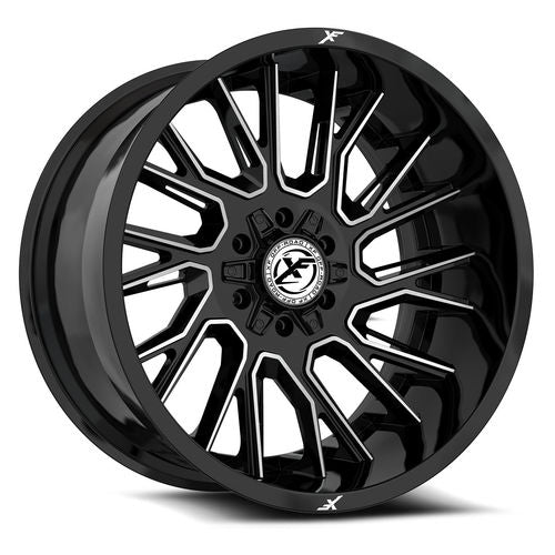 XF Offroad XF-230, 18x9, 5x127/5x139.7, ET12, CB78.1, Gloss Black Machined