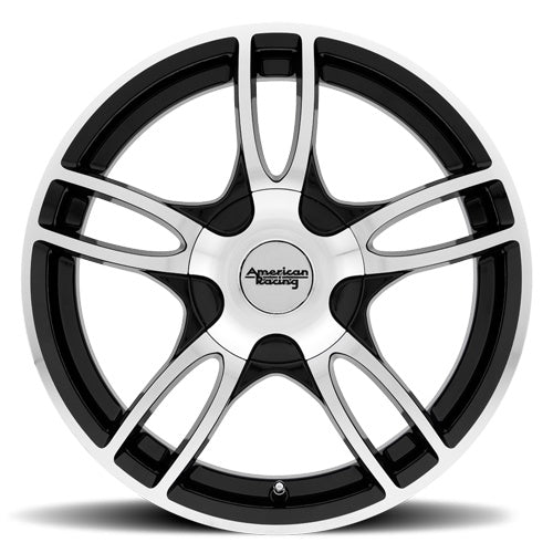 American Racing AR919 ESTRELLA 2, 15X7, 5X100/105, ET35, CB72.56, GLOSS BLACK MACHINED AR91957095335 - Image 2