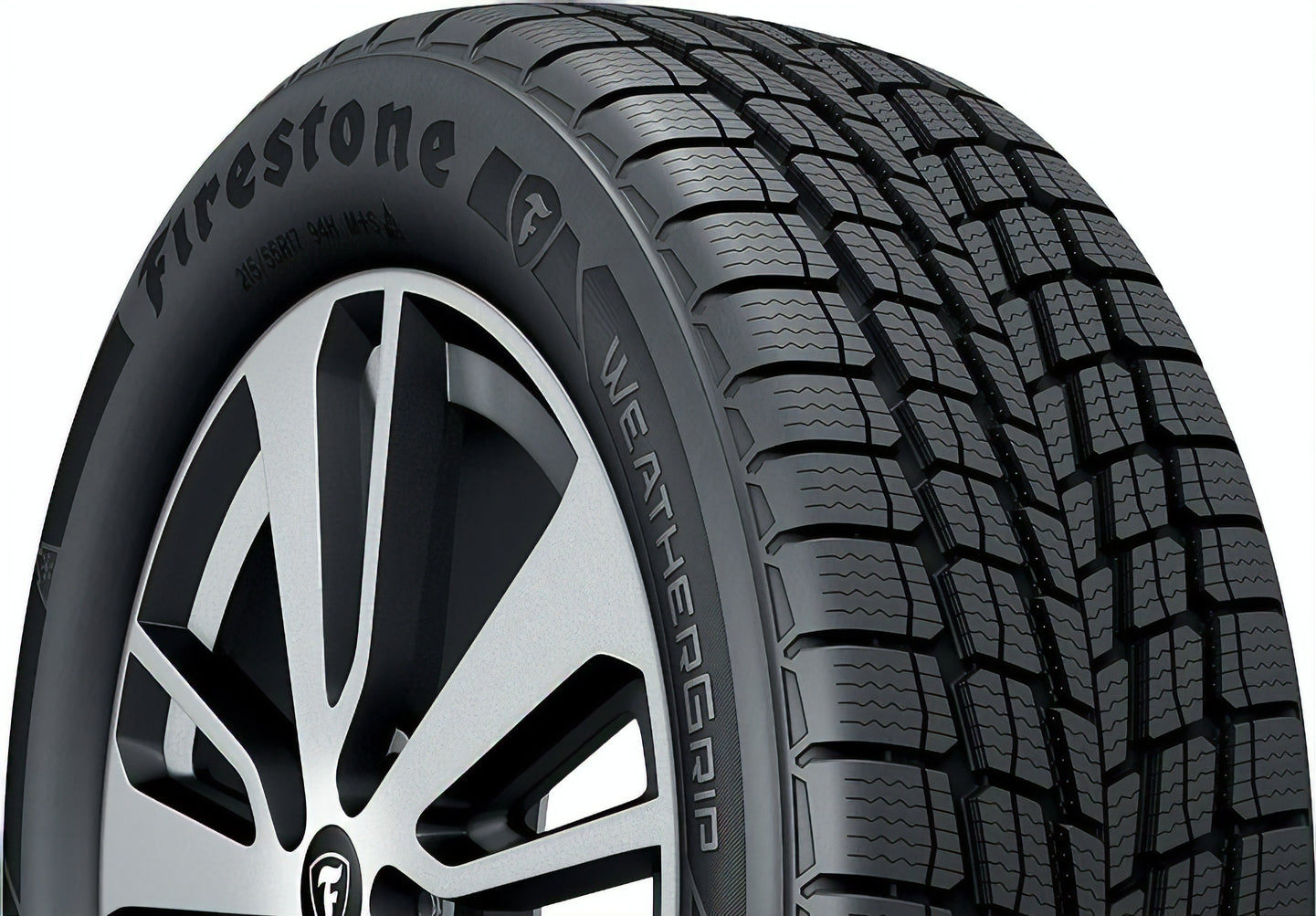 Firestone WEATHERGRIP 185/55R15 82V SL BSW - Image 2