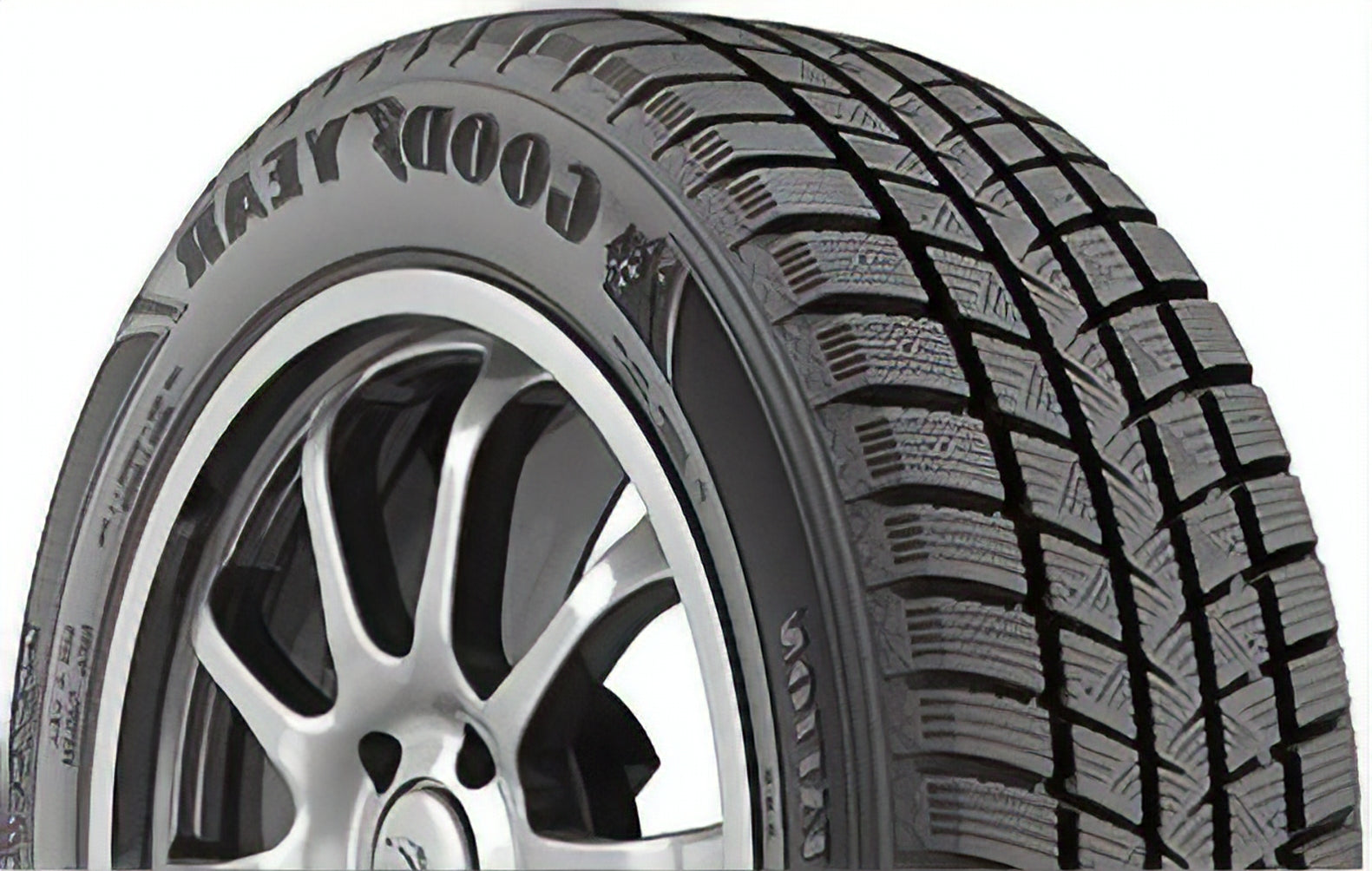 GoodYear Wintercommand, 225/55R17, 97T, BSW - 187033565 - Image 2