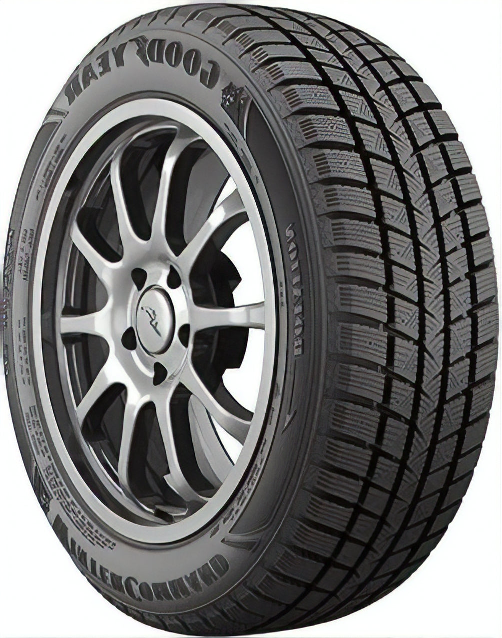 GoodYear Wintercommand, 225/55R17, 97T, BSW - 187033565 - Image 3