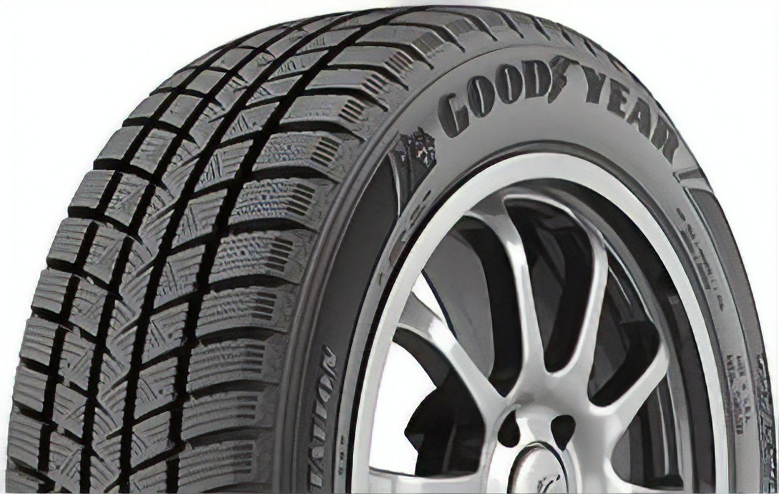 GoodYear Wintercommand, 225/55R17, 97T, BSW - 187033565 - Image 4
