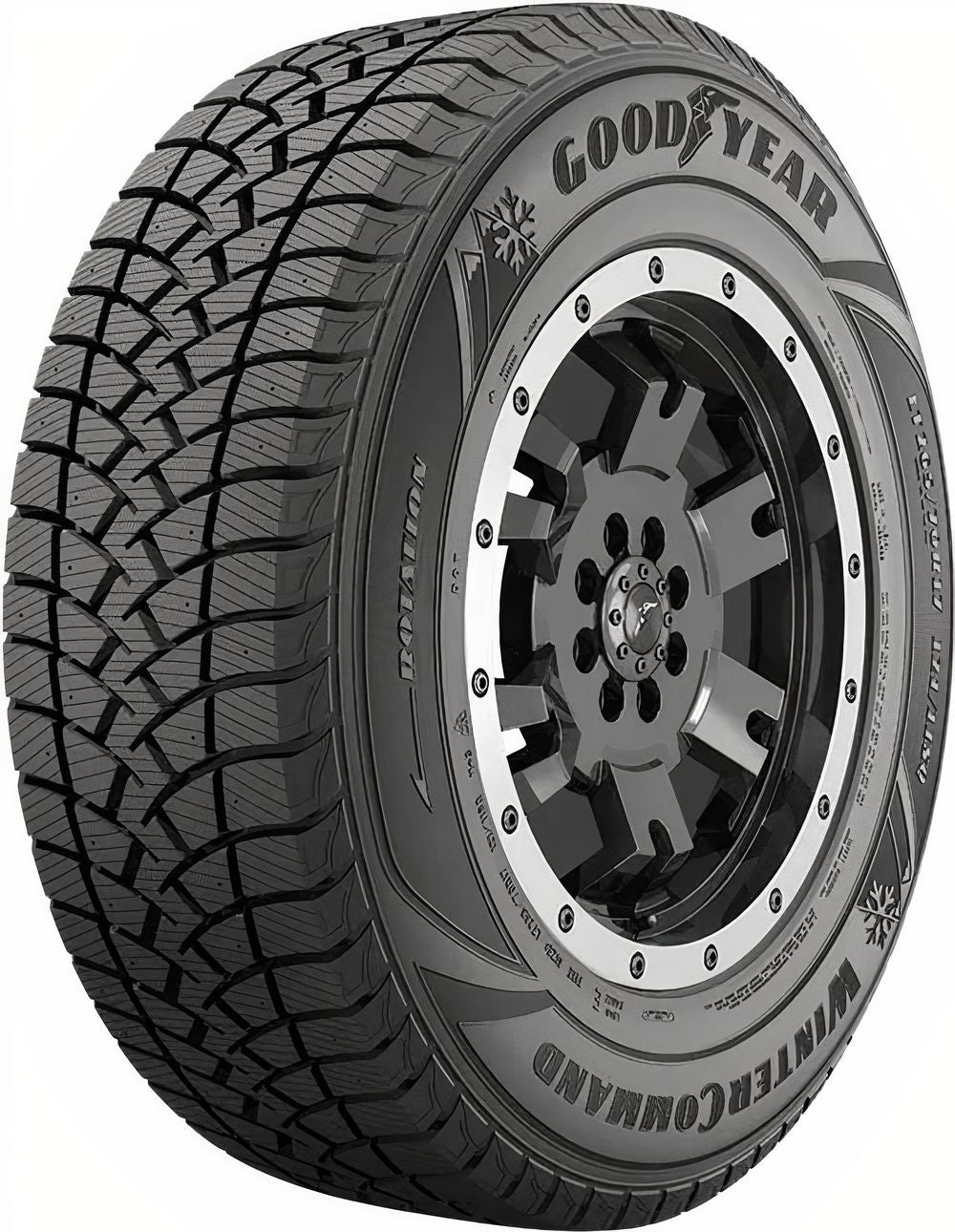 Goodyear WINTERCOMMAND LT LT265/70R18 124R 1/E BSW - Image 1