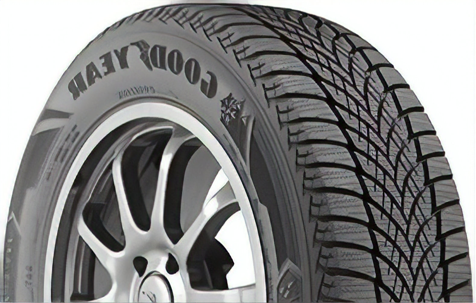 GoodYear WinterCommand Ultra, 235/55R20, 102V, BSW - 781079579 - Image 2