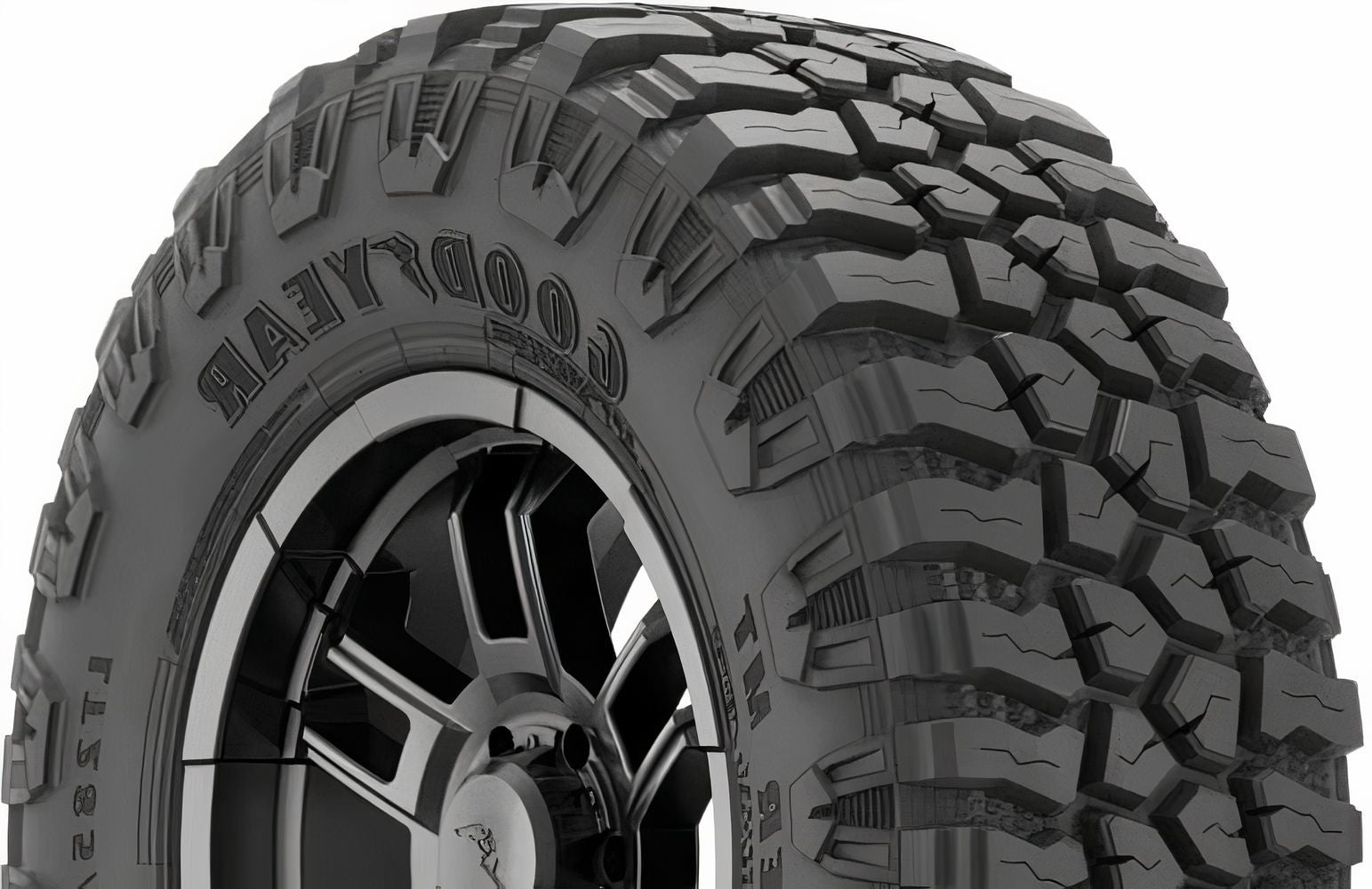 Goodyear WRANGLER BOULDER M/T LT37X12.50R17 124Q 1/D BSW - Image 2