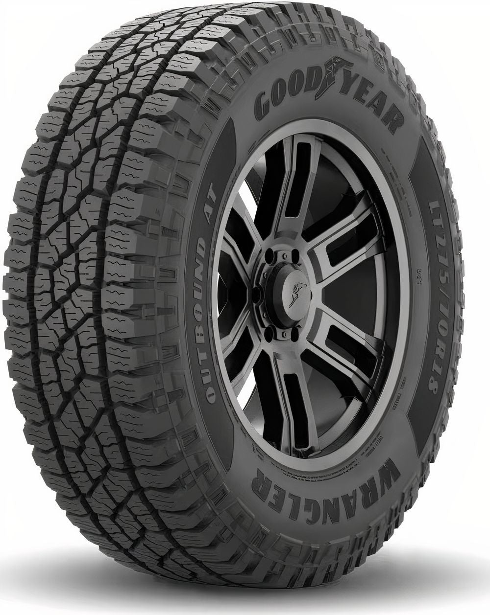 Goodyear WRANGLER OUTBOUND AT LT245/75R17 121R 1/E BSW - Image 1