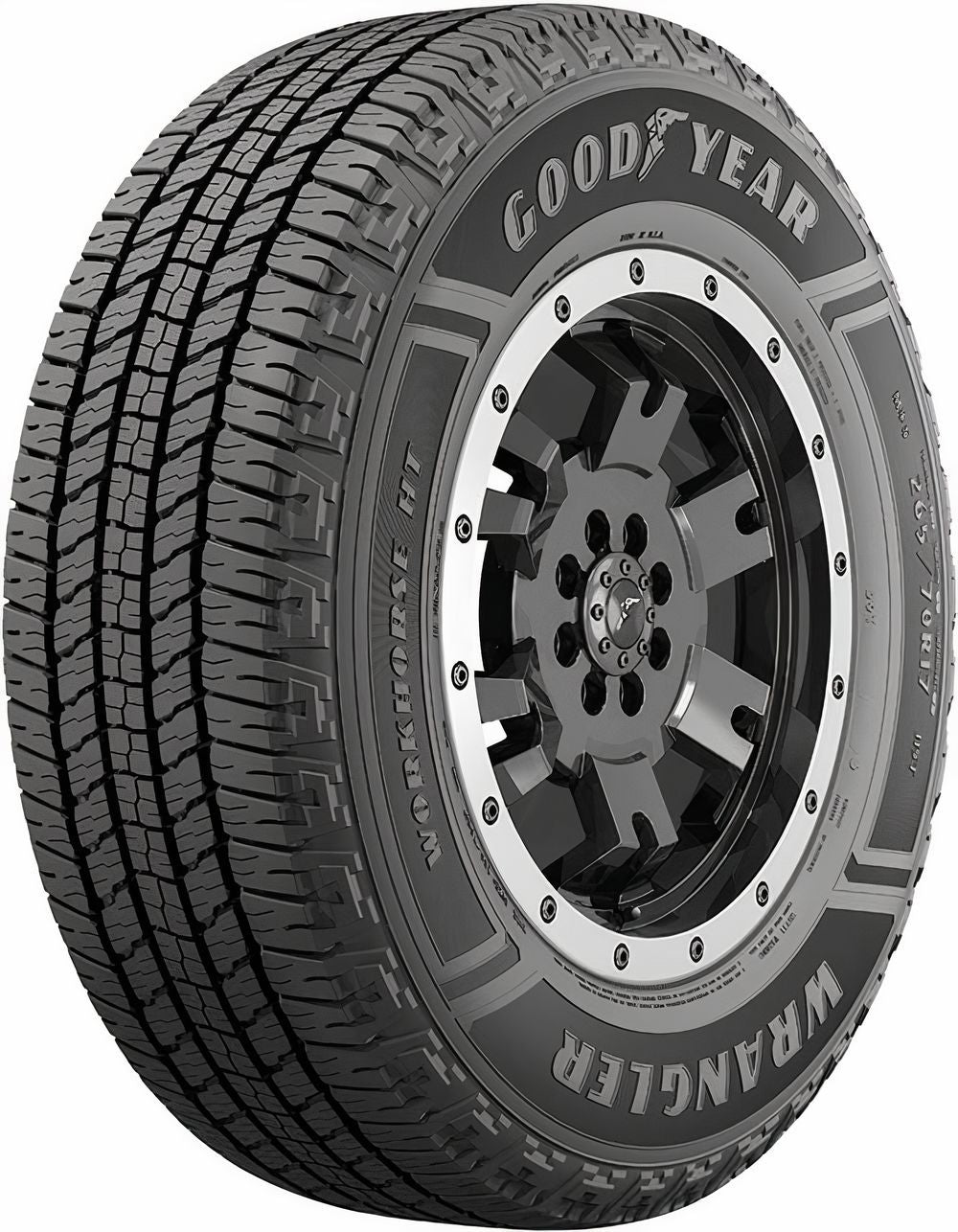 Goodyear WRANGLER WORKHORSE HT LT285/70R17 121R 1/E BSW - Image 1