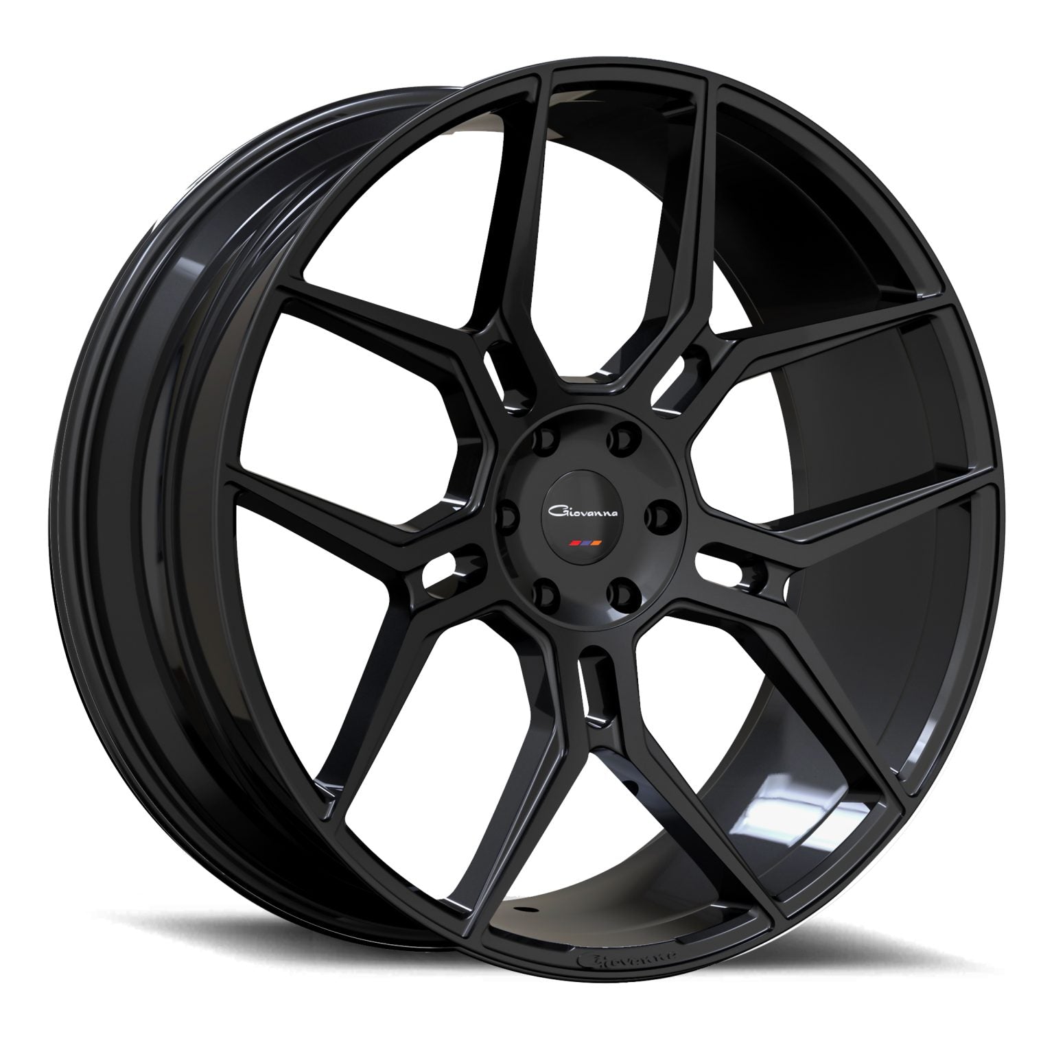 Giovanna Haleb, Deep Profile, 24x10, 5x115/5x120, ET20, CB72.56, Gloss Black