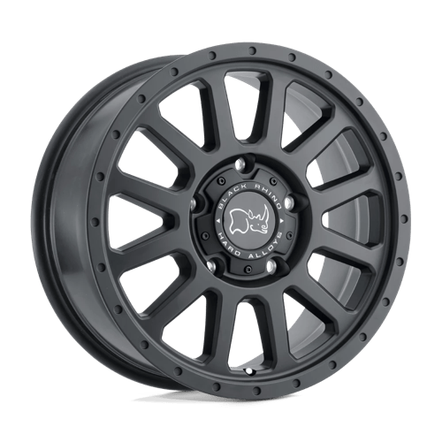 Black Rhino Hard Alloys HAVASU, 18X8, 5X160, ET48, CB65.07, MATTE BLACK 1880HAV485160B65