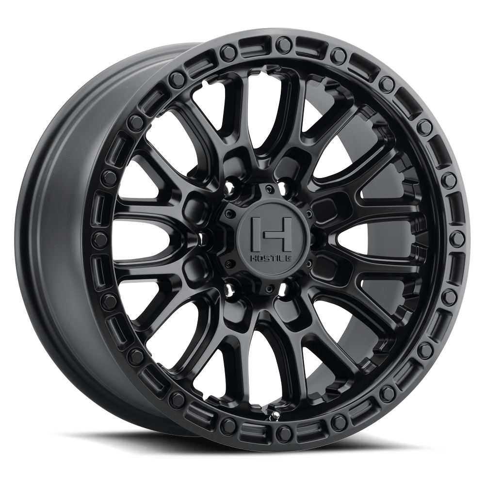 Hostile Ridgecrest (Desert Series) 20x9, 6x139.7, ET1, CB106.1, Asphalt - H135-2090655050A