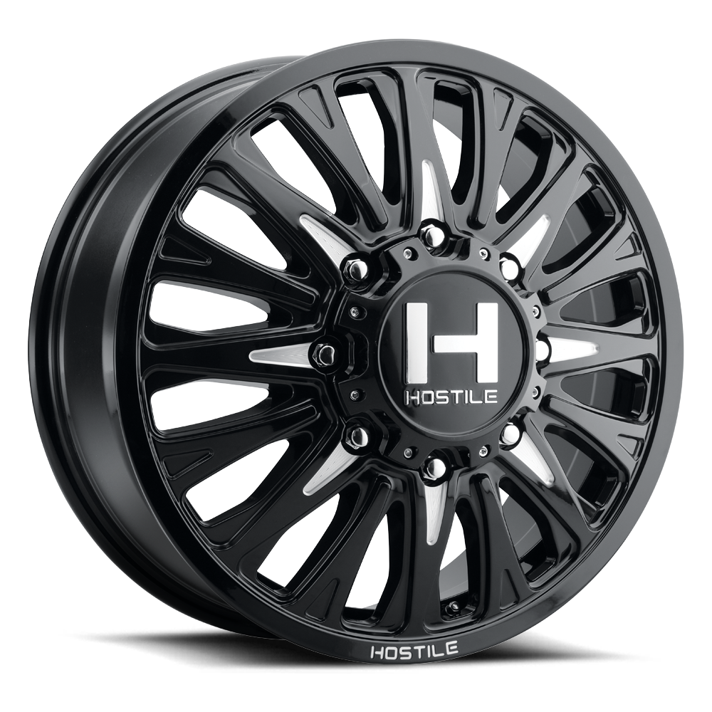 Hostile Ghost (Dually Series) 20x8.25, 8x165.1, ET123, CB121.6, Blade Cut - H404-20828165+123GB