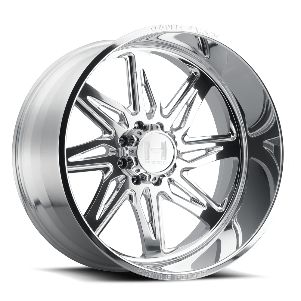 Hostile (Forged) Tomahawk 22x14, 8x170, ET-76, CB125.2, Full polish - HF07-2214817045PR