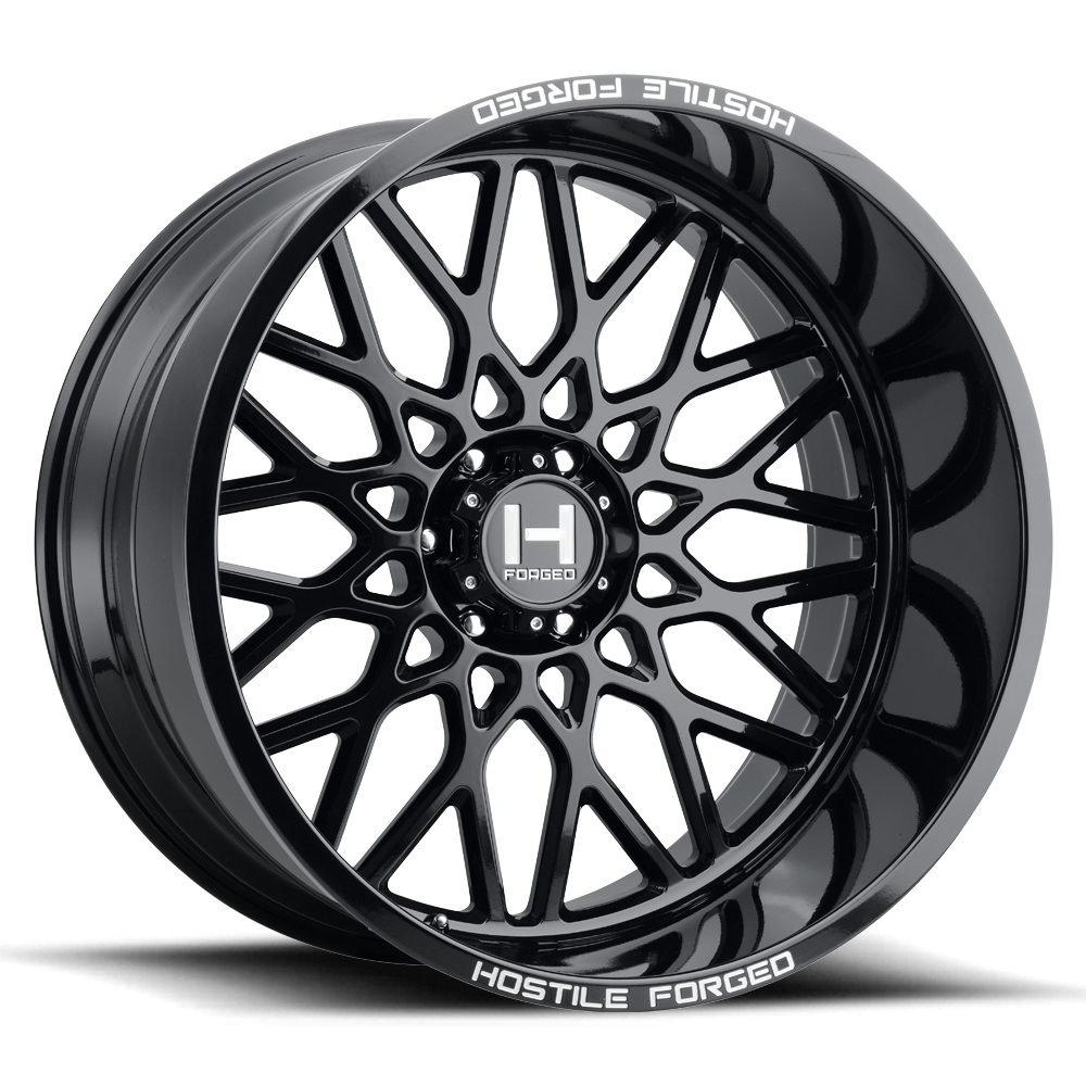 Hostile (Forged) Savage 22x12, 6x139, ET-44, CB106.1, Gloss Black - HF08-2212655047GB