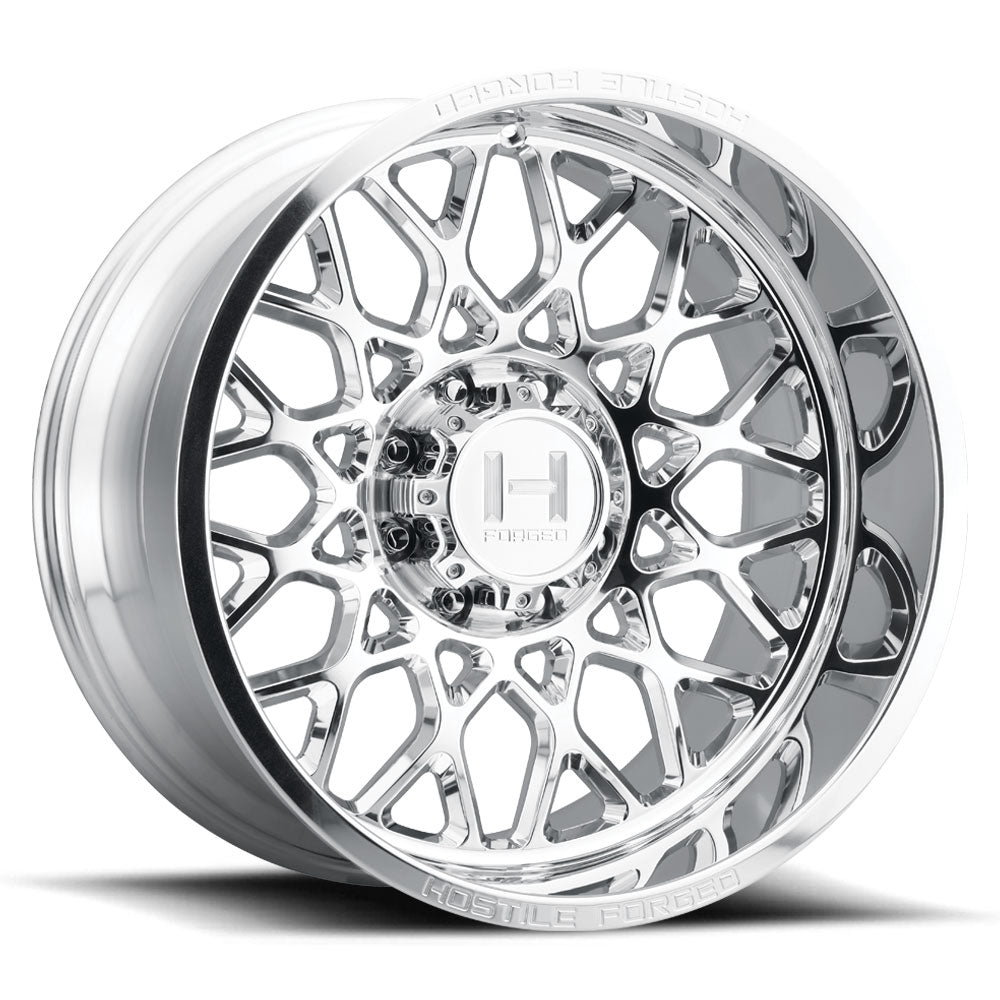 Hostile (Forged) Savage 22x14, 8x170, ET-76, CB125.2, Full polish - HF08-2214817045P