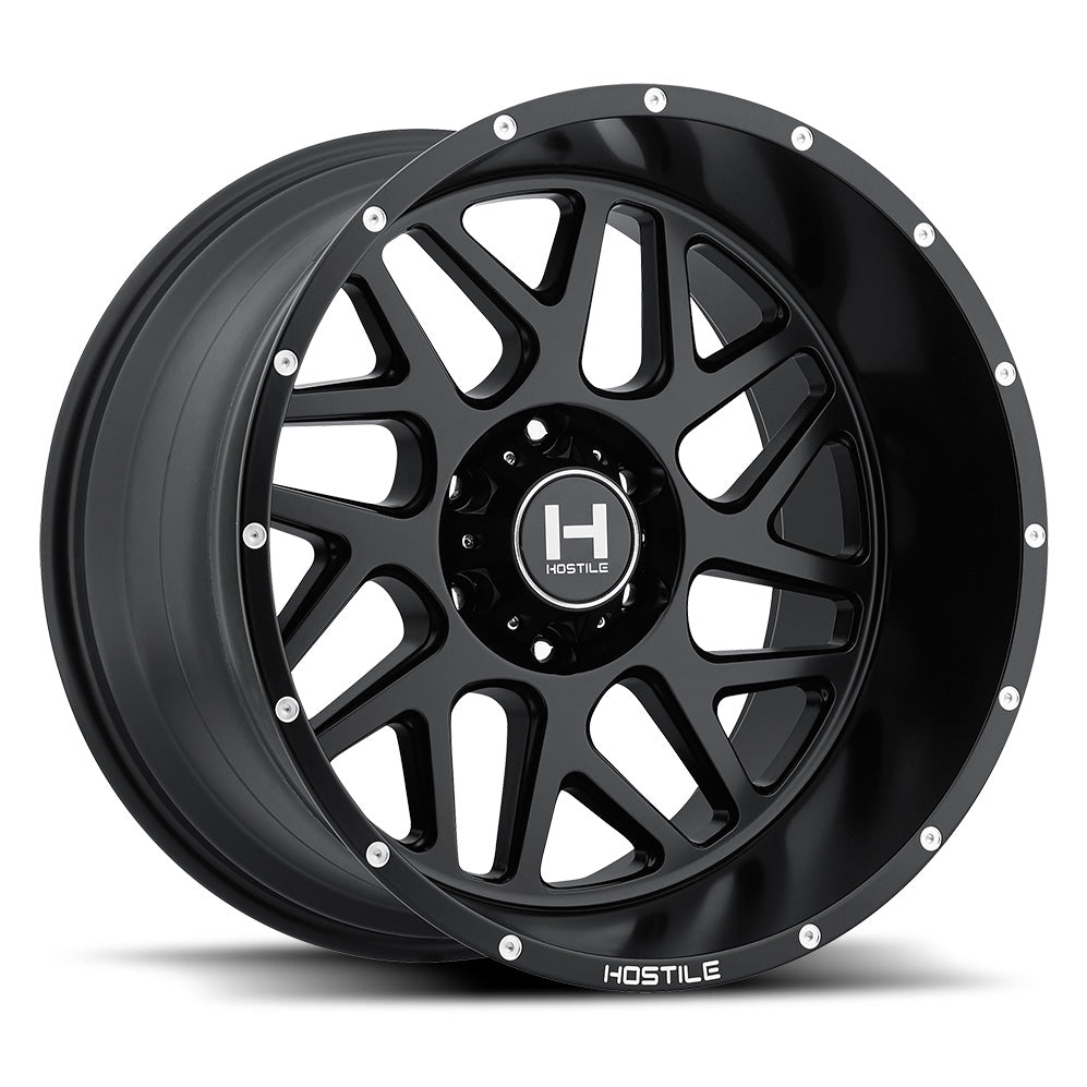 Hostile Sprocket (Truck Series) 20x9, 6x135, ET10, CB87, Asphalt - H108-2090613555BB