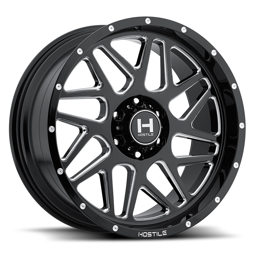 Hostile Sprocket (Truck Series) 20x12, 6x135, ET-44, CB87, Blade Cut - H108-2012613547B