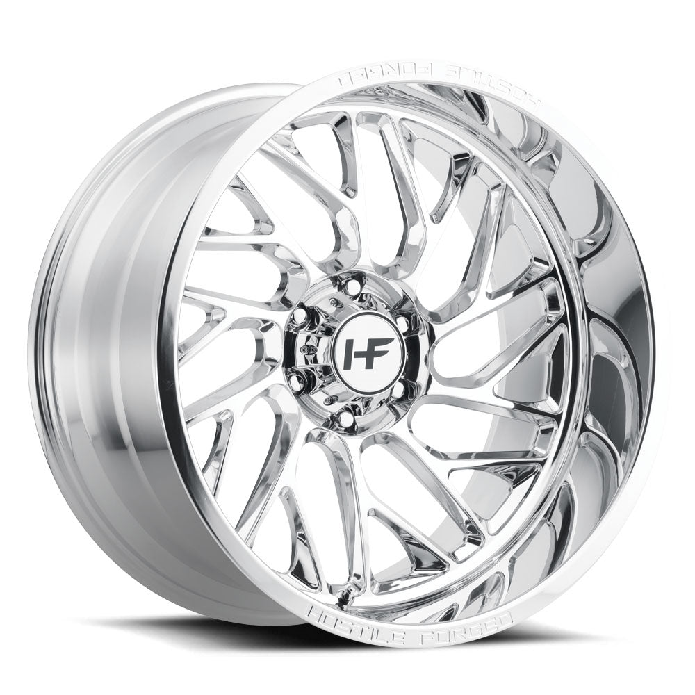 Hostile (Forged) Super Beast 22x12, 6x139, ET-44, CB106.1, Full polish - HF02-2212655047PR