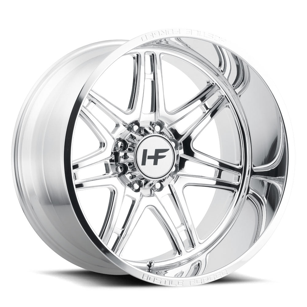 Hostile (Forged) Atomic 22x12, 8x170, ET-44, CB125.2, Full polish - HF05-2212817047P