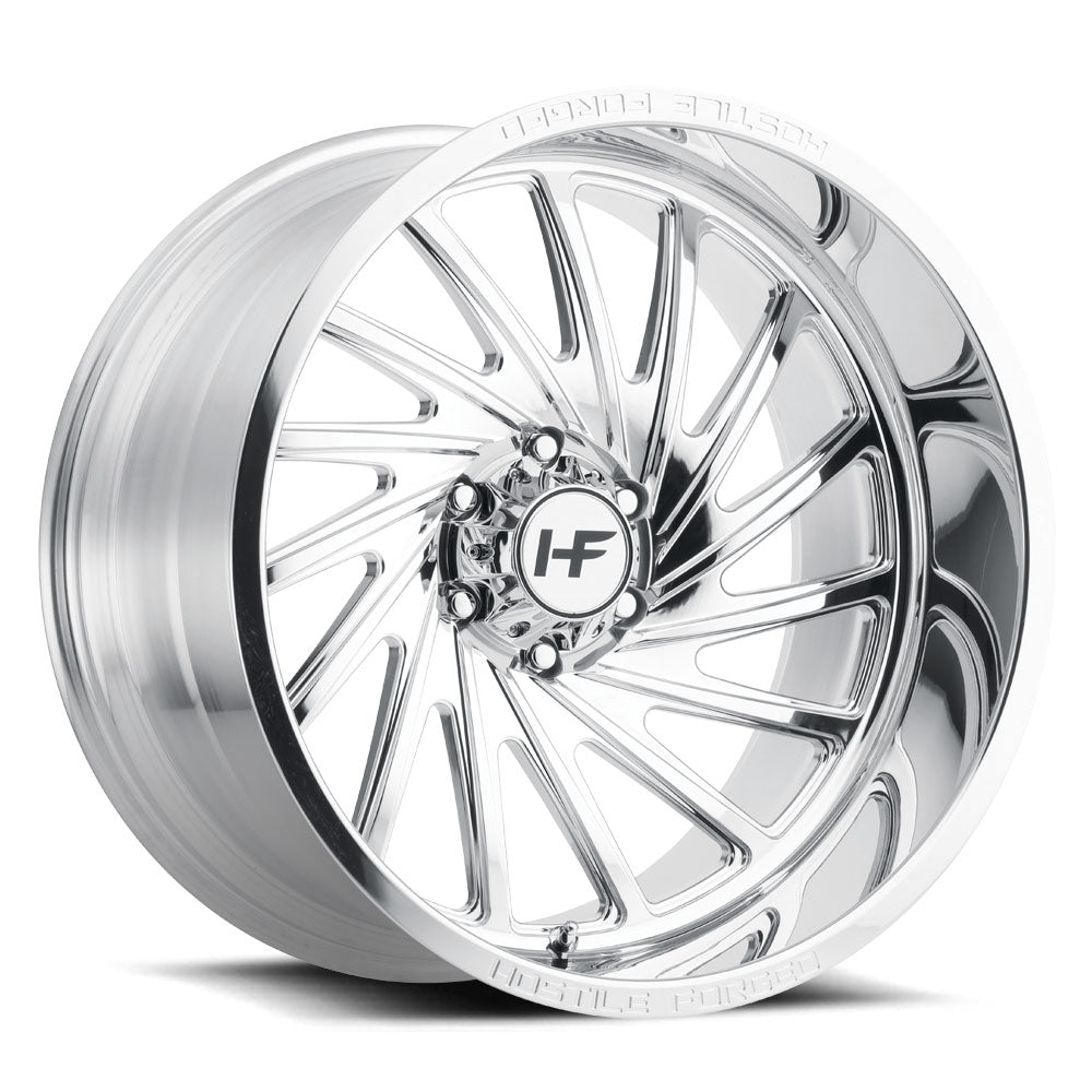 Hostile (Forged) Chaos 20x12, 6x139, ET-44, CB106.1, Full polish - HF06-2012655047PL