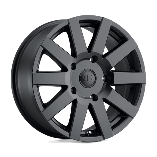 Black Rhino Hard Alloys JOURNEY, 18X8, 5X130, ET48, CB84.1, MATTE BLACK 1880JRN485130M84
