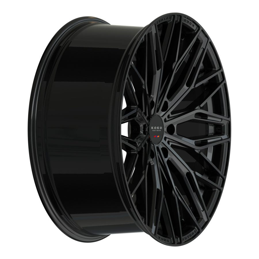 Koko Kuture Como 12, Deep Profile, 22x9.5, 6x135, ET30, CB86.9, Gloss Black
