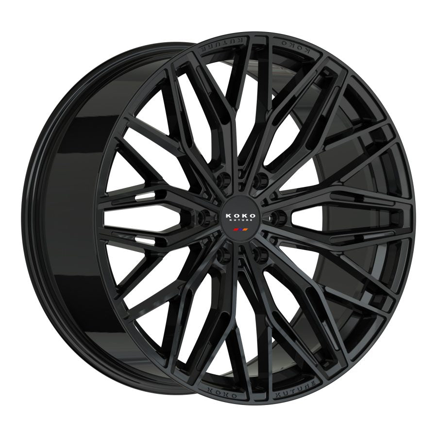 Koko Kuture Como 12, 22x9.5, 6x139.7, ET30, CB95.1, Gloss Black - 2295S30KOCOM12GB