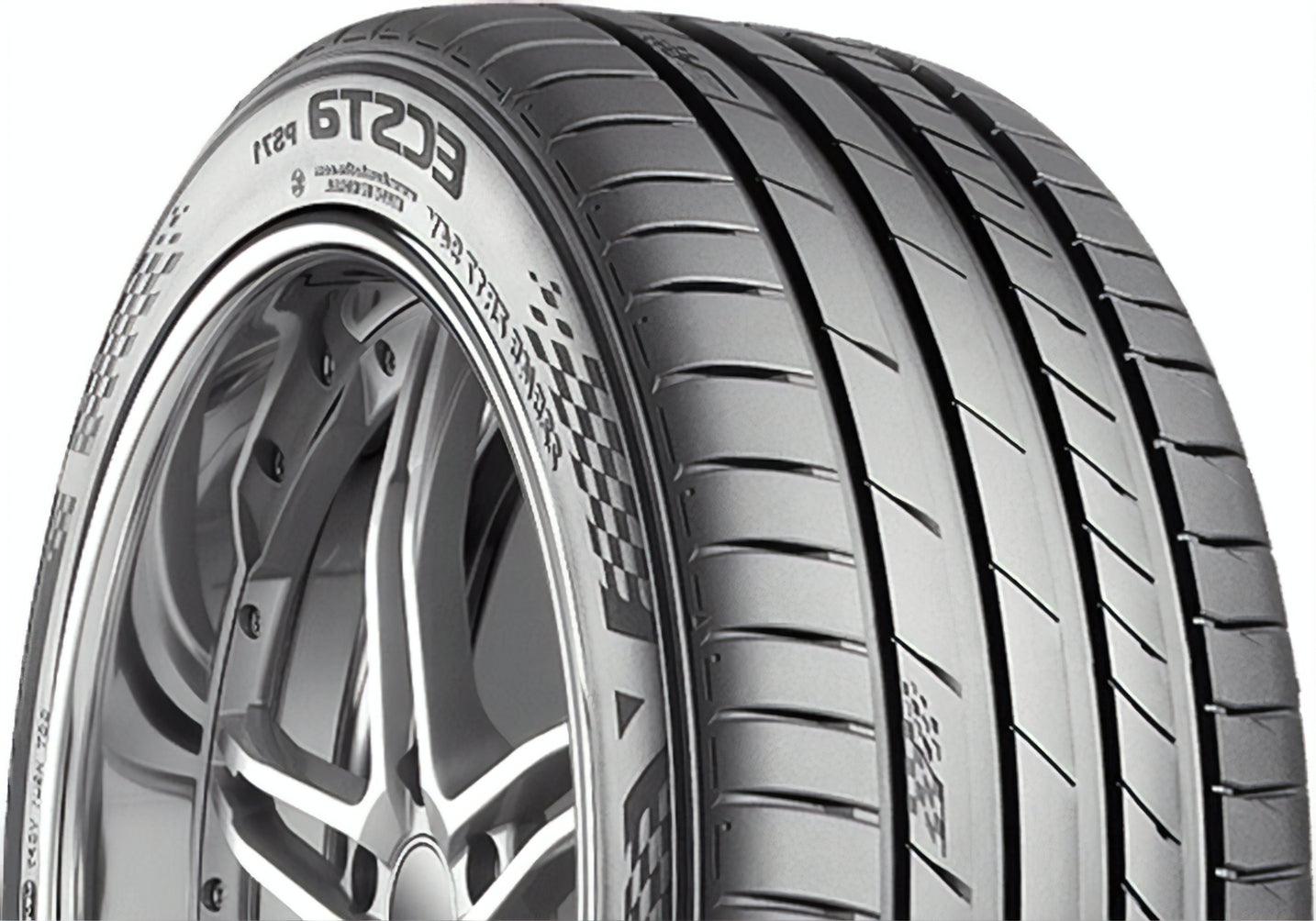 Kumho ECSTA PS71 225/40R19 93Y XL BSW - Image 2