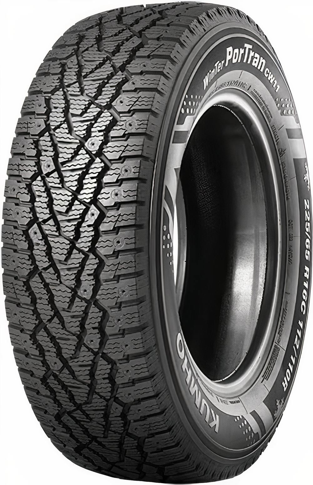 Kumho WINTER PORTRAN CW11 LT205/65R16 107R 1/D BSW - Image 1