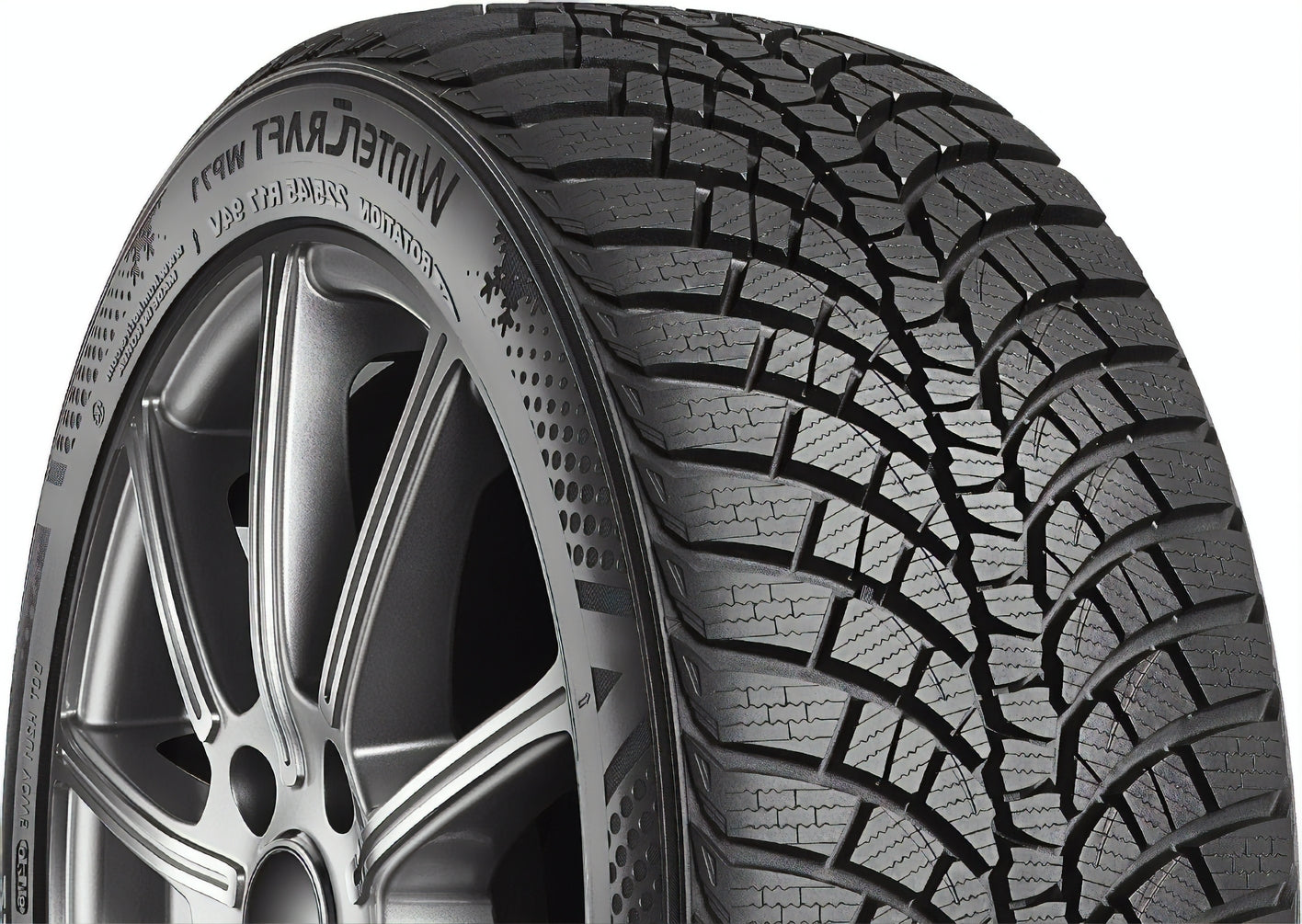 Kumho Wintercraft WP71, 215/50R17, 95V, BSW - 2183383 - Image 2