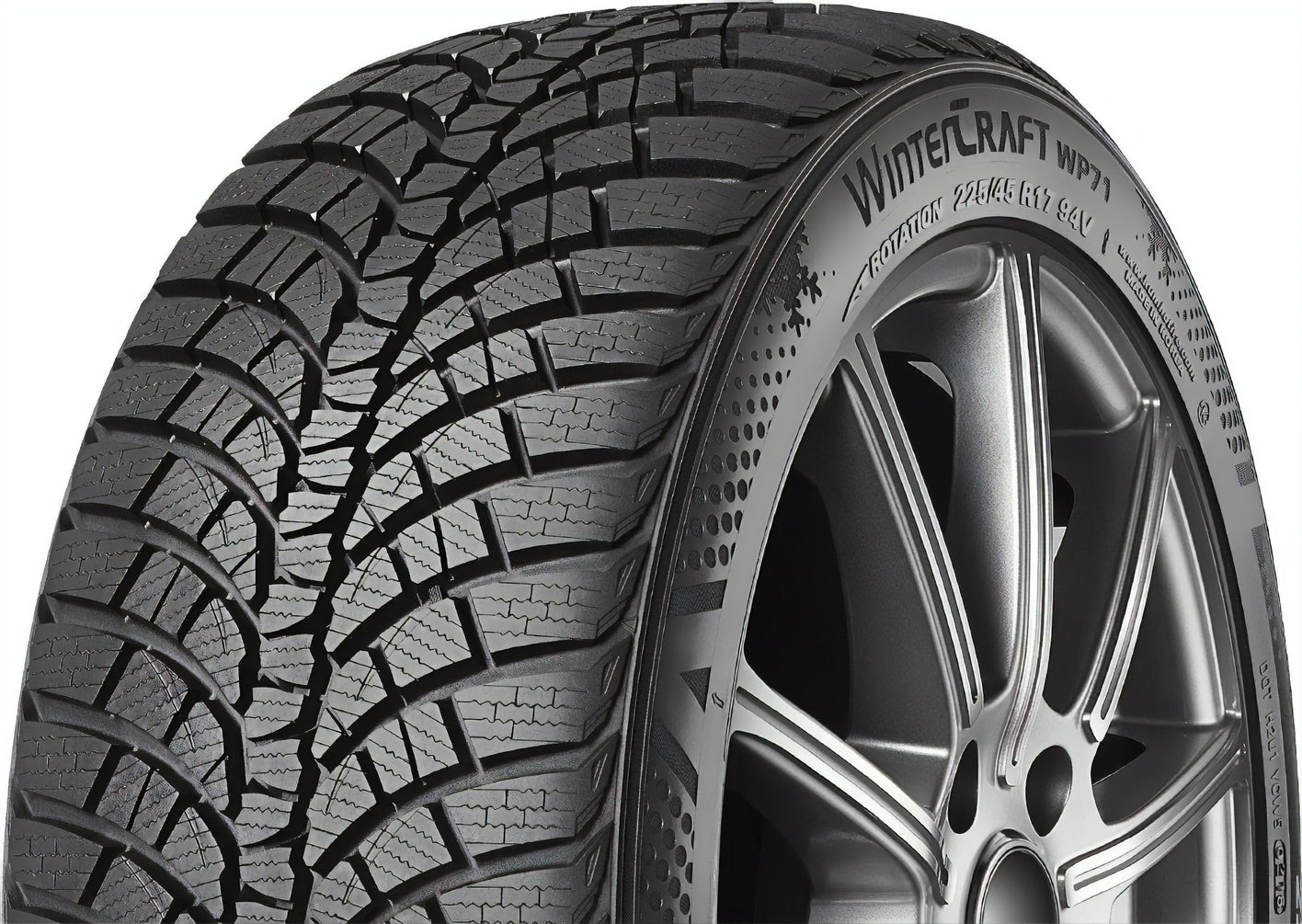 Kumho Wintercraft WP71, 215/50R17, 95V, BSW - 2183383 - Image 4