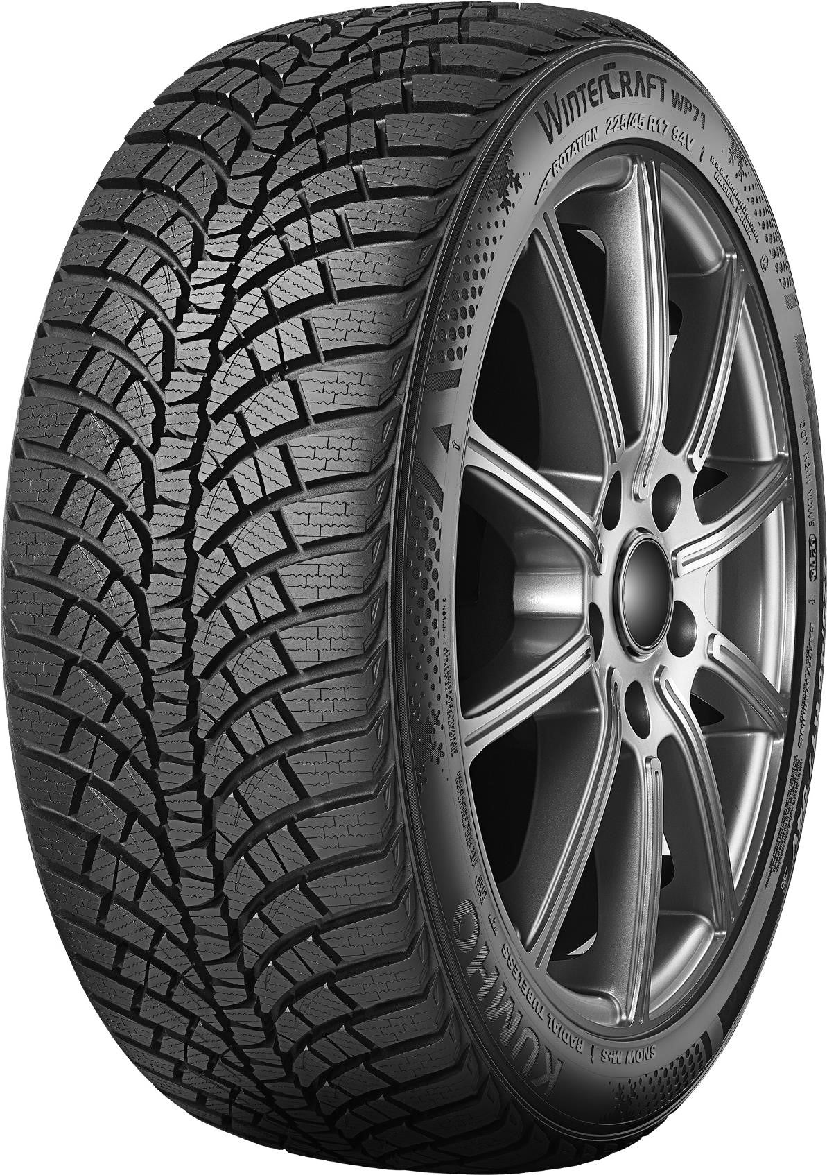 Kumho Wintercraft WP71, 215/50R17, 95V, BSW - 2183383 - Image 1