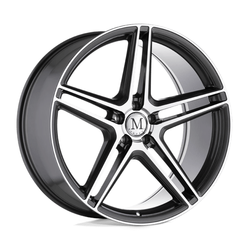 Mandrus BREMEN, 20X10, 5X112, ET25, CB66.56, GLOSS GUNMETAL MIRROR CUT FACE