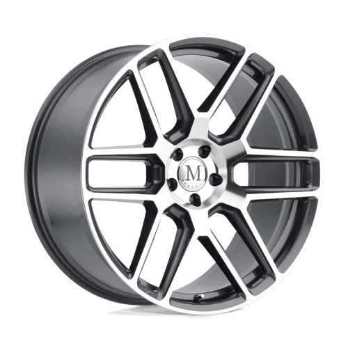Mandrus OTTO, 20X10, 5X112, ET40, CB66.56, GUNMETAL W/ MIRROR CUT FACE
