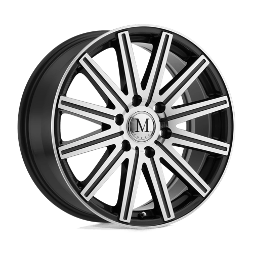 Mandrus STARK, 17X7.5, 6X130, ET52, CB84.1, GUNMETAL W MIRROR CUT FACE&LIP