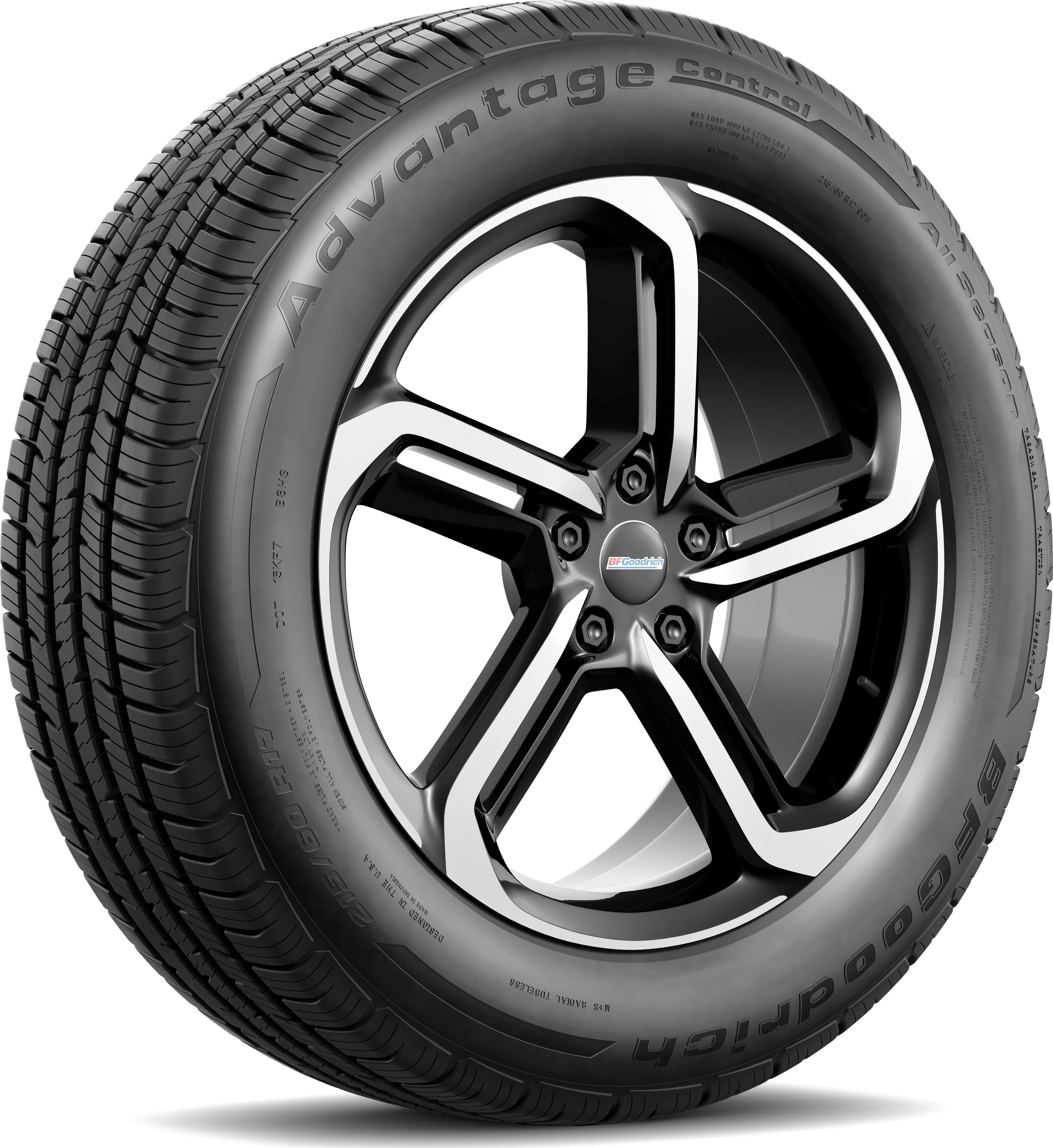BFGoodrich ADVANTAGE CONTROL 235/55R20 102V SL BSW - Image 2