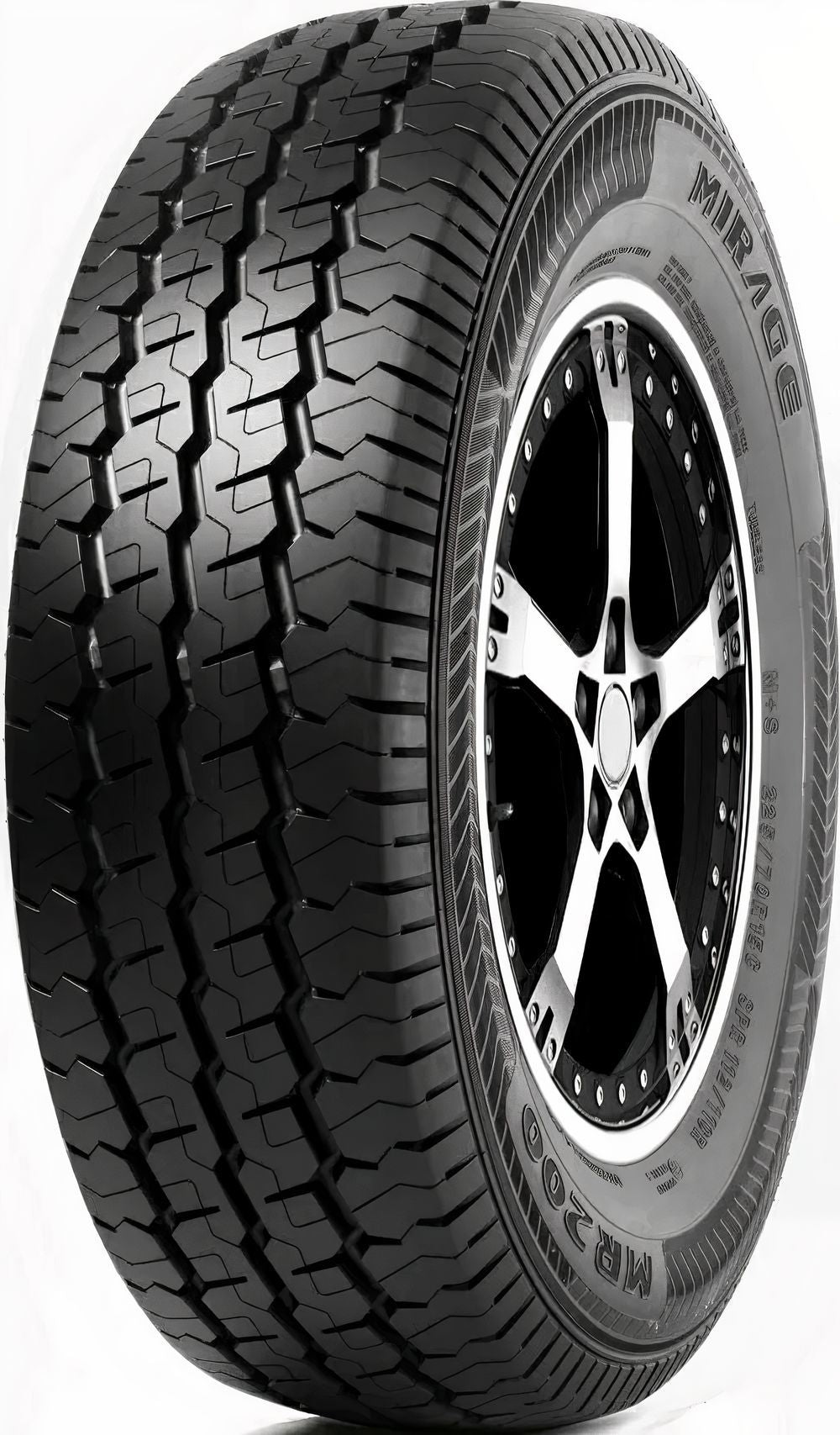 MIRAGE MR-200, 195/75R16C, 107/105R, D (8 Ply), BSW - Image 1