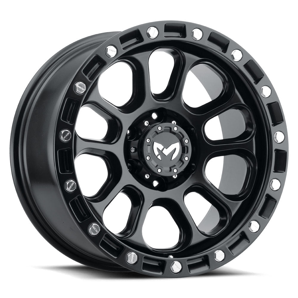 MKW Offroad M204 20x9, 6x139.7, ET-12, CB106.1, Satin Black - M204-20906550-12A