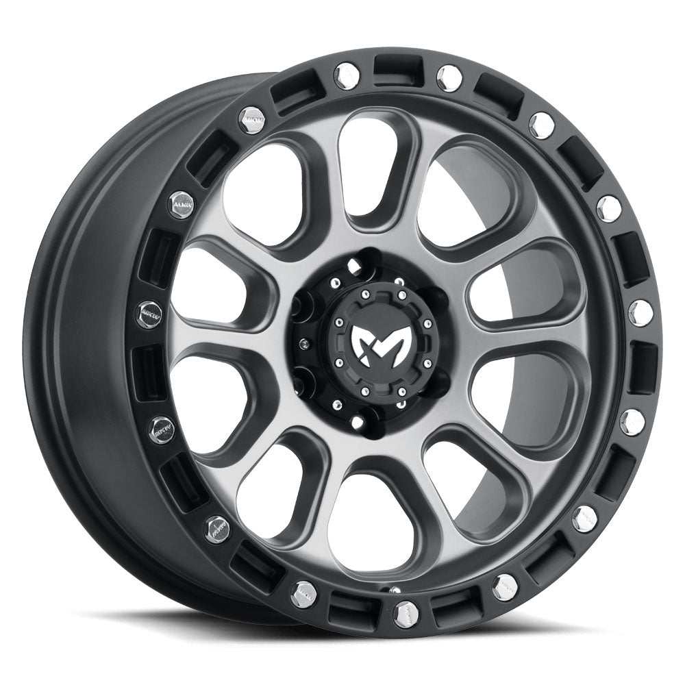MKW Offroad M204 20x9, 6x135, ET1, CB87, Matte Grey - M204-2090613501G
