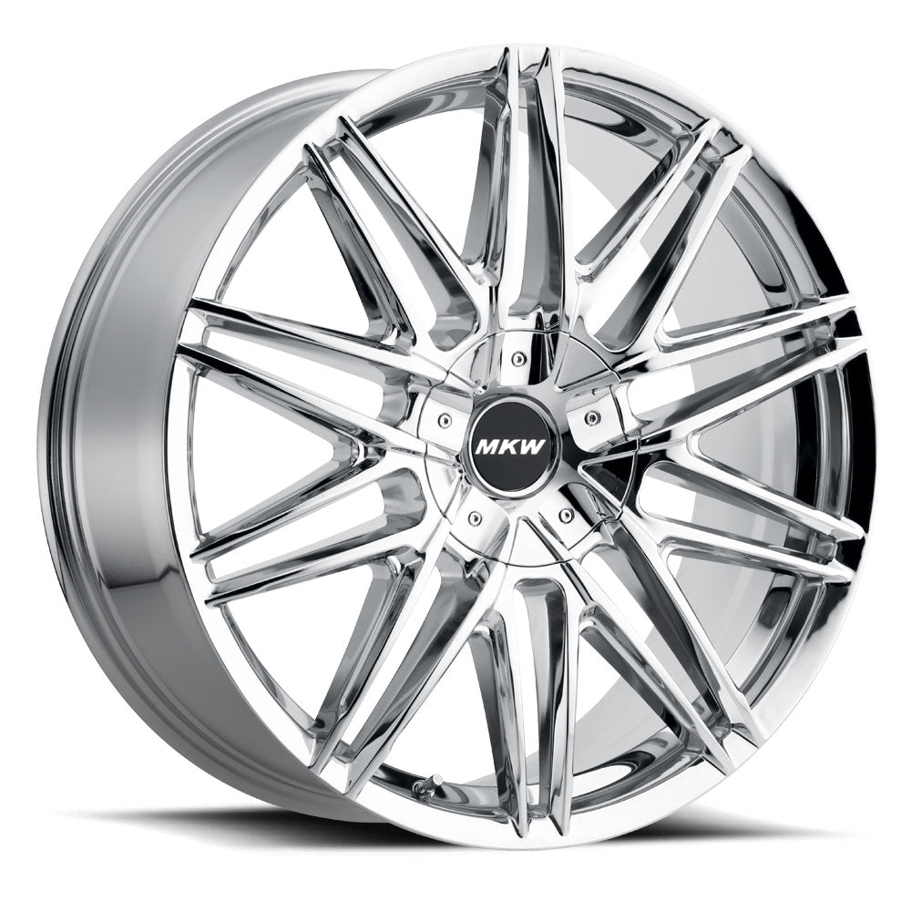 MKW M124 20x8.5, 5x110/5x115, ET40, CB73, Chrome - M124-2085003140C