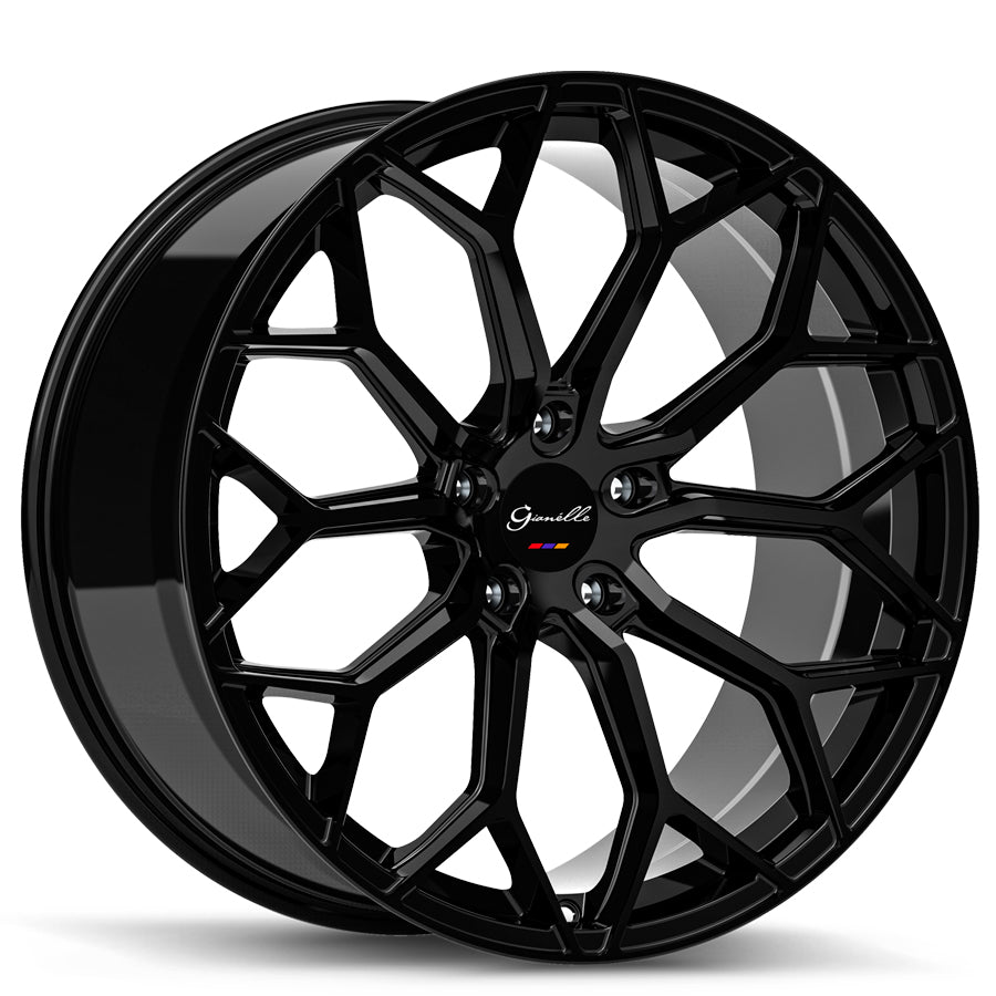 Gianelle Monte Carlo, 20x10, 5x112, ET45, CB66.56, Gloss Black - 2010M45GAMOCGB