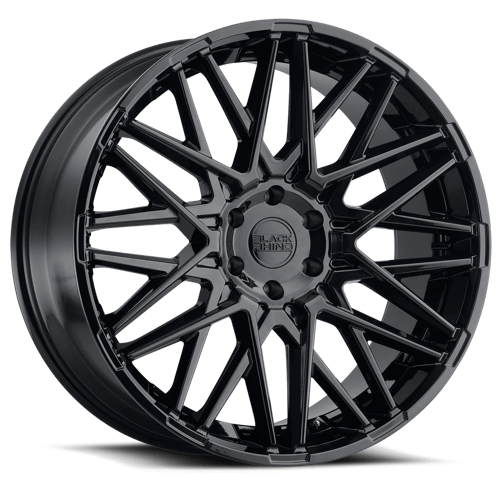 Black Rhino Hard Alloys MOROCCO, 20X9, 6X139.7, ET15, CB112.1, GLOSS BLACK 2090MRC156140B12