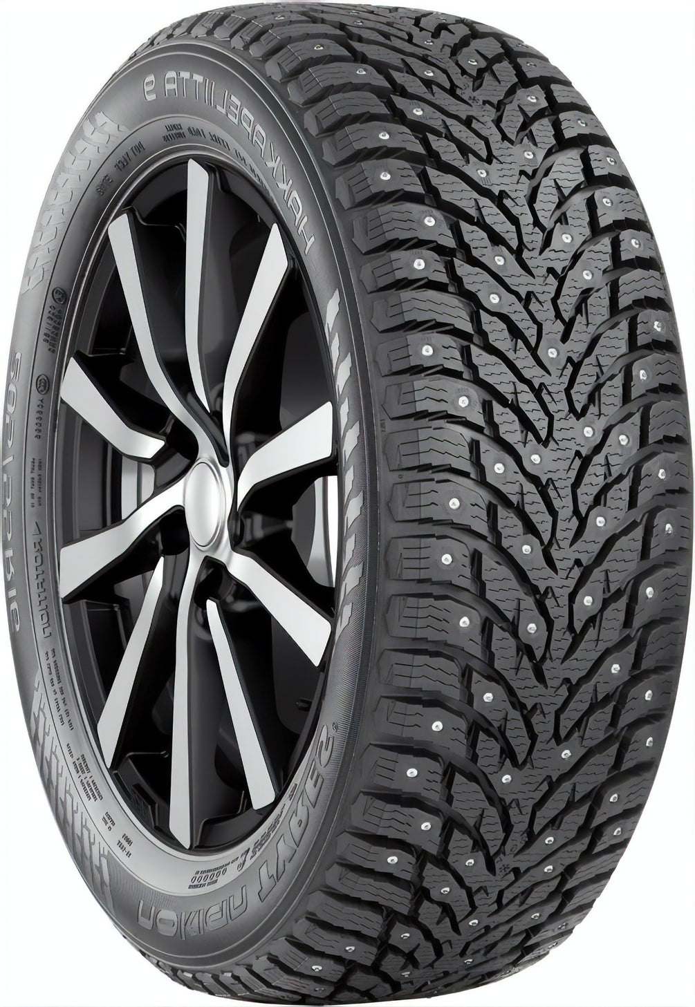 Nokian Hakkapeliitta 9 Studded RFT 245/45R18 100T XL - Image 3