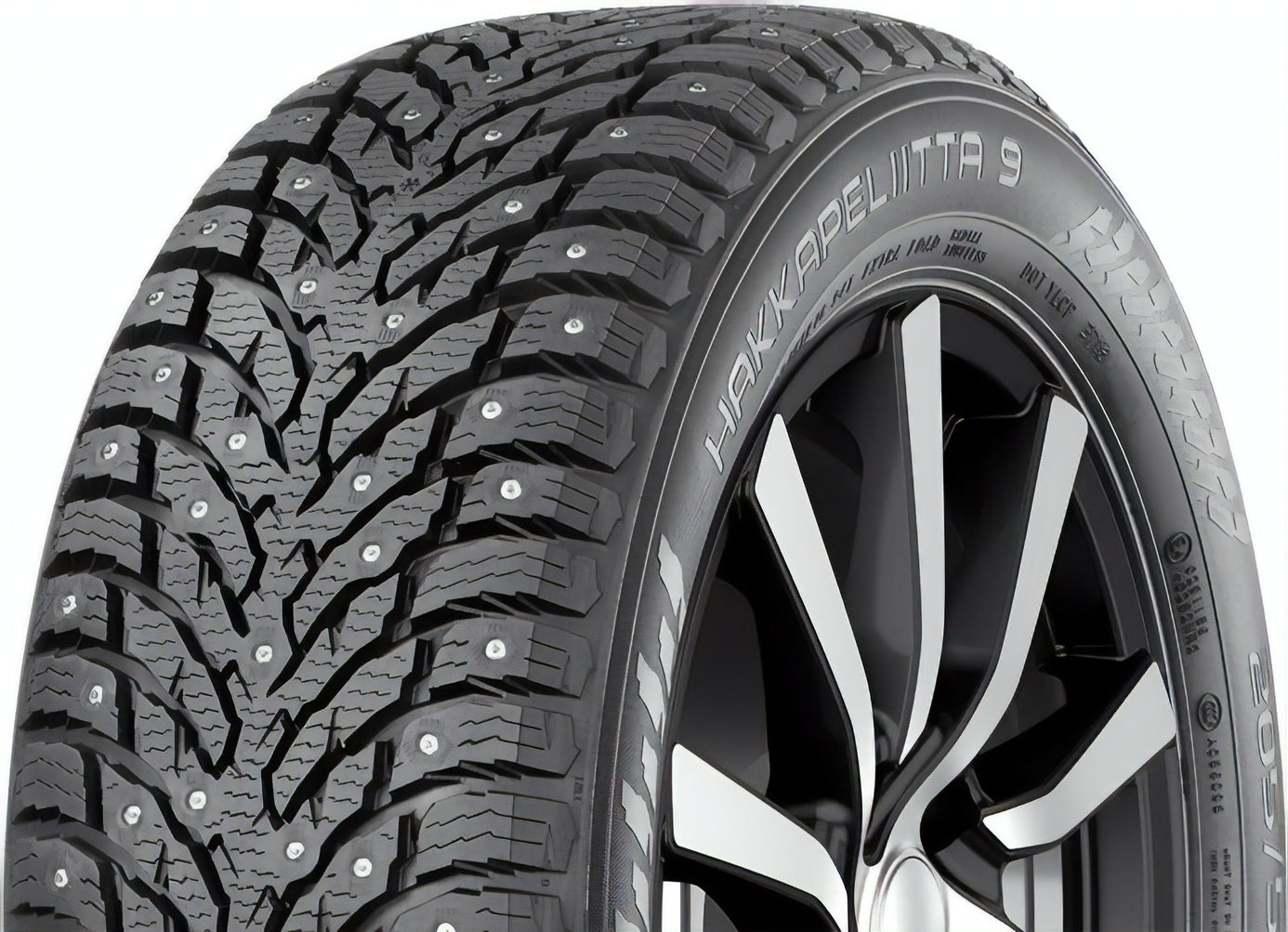 Nokian Hakkapeliitta 9 Studded RFT 245/45R18 100T XL - Image 4