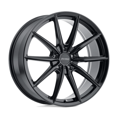 Petrol P4B, 20X8.5, 5X114.3, ET40, CB76.1, GLOSS BLACK