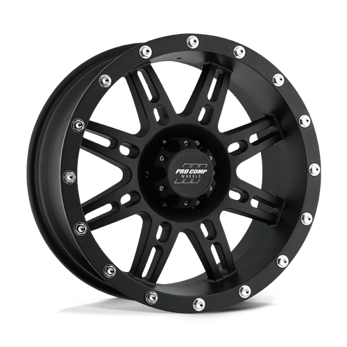 Pro Comp Alloys PA31 STRYKER, 17X9, 8X165.1, ET-6, CB125.2, FLAT BLACK