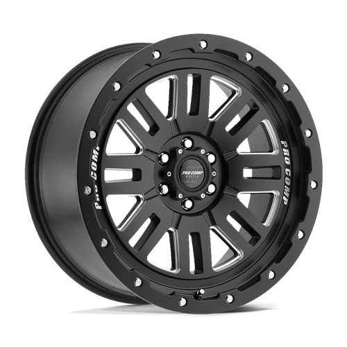 Pro Comp Alloys PA61 COGNOS, 17X9, 6X139.7, ET-6, CB108, SATIN BLACK MILLED