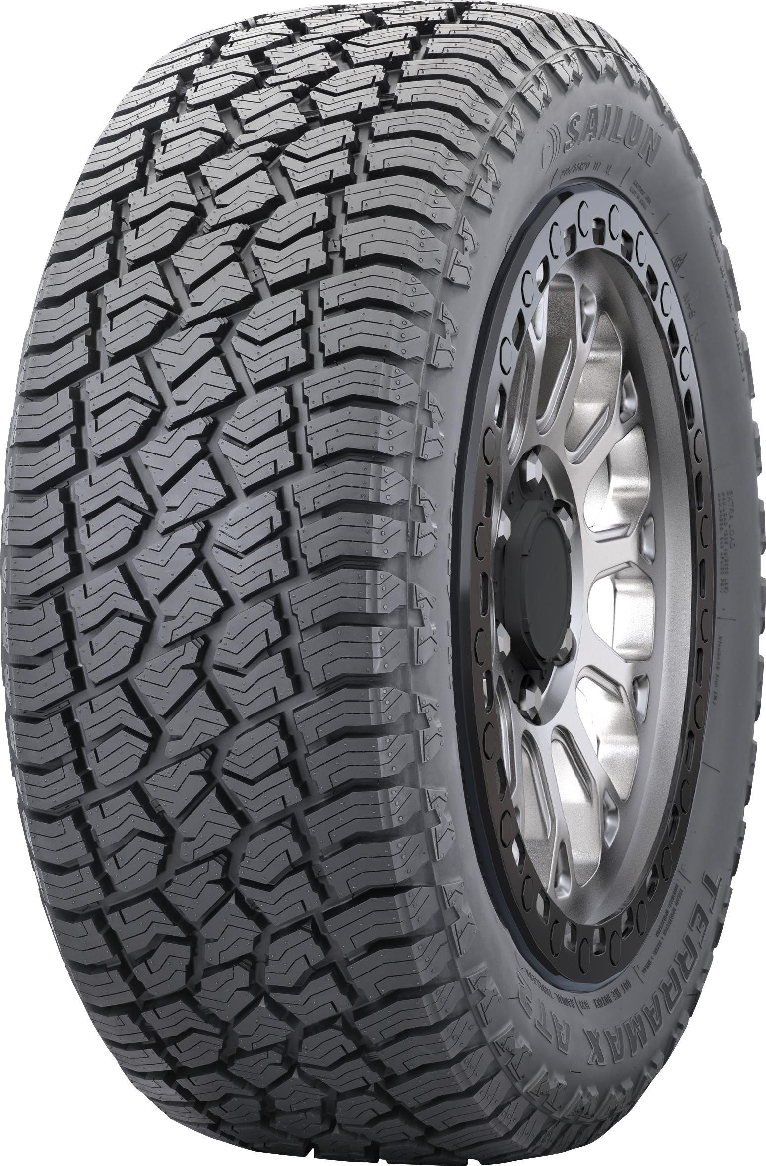 SAILUN TERRAMAX A/T2 3PMS, LT285/70R17, 126/123S, E (10 Ply), BSW - Image 1