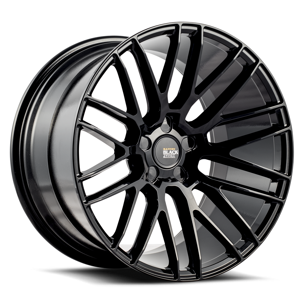 Savini BM13, 22x9, 5x112, ET28, CB66.6, Gloss Black - BM13-22090512G2866
