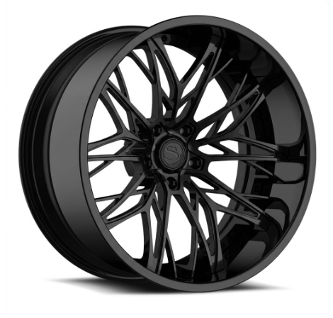 Savini NC09C, 22x11, 5x110, ET29, CB65.1, Black - NC09C-22110510P2965