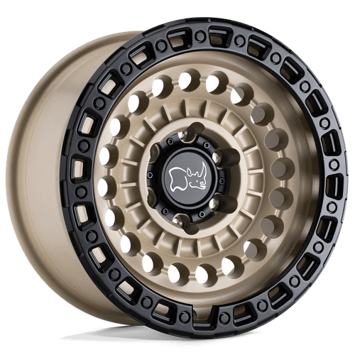 Black Rhino Hard Alloys SENTINEL, 17X8.5, 5X127, ET-18, CB71.5, DESERT SAND W/ BLACK RING 1785STN-85127D71
